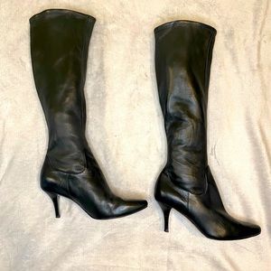 Cole Haan x Nike Air Knee High Pointed Boots